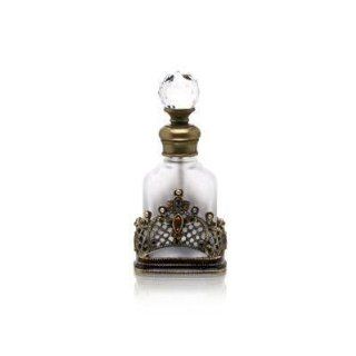 Victorian Design Frosted Perfume Bottle Model No. PB 414 Beauty
