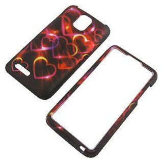 Colorful Multi Hearts Protector Case for ZTE Engage LT N8000 Cell Phones & Accessories