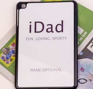 personalised i phone/i pad case for i dad by tailored chocolates and gifts