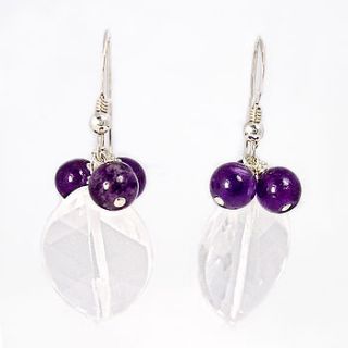 berry earrings by sarah kavanagh jewellery