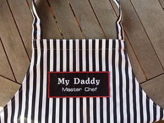 men's black chef hat and apron gift set by maid in ireland