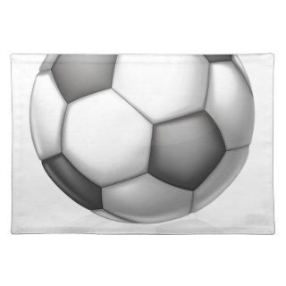Soccer Ball Illustration Placemat