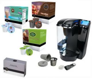 Keurig B79 Platinum Plus Coffee Maker w/ 58 K Cups & My K Cup —