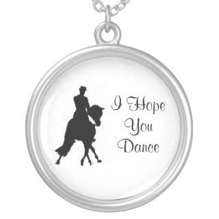 I Hope You Dance Dressage Horse Necklace