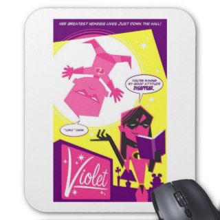 The Incredibles Violet Comic Book Page Disney Mouse Pads