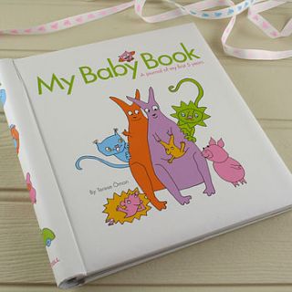'my best book about me' baby memory book by snuggle feet