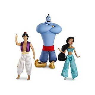 Disney Aladdin Classic Doll Set   Jasmine Aladdin & Genie Toys & Games