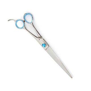 Geib Stainless Steel Small Pet Super Gator Straight Shears with Adjuster, 8 1/2 Inch  Pet Grooming Scissors 