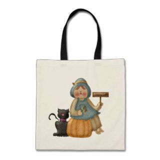 Happy Fall Scarecrow Bags