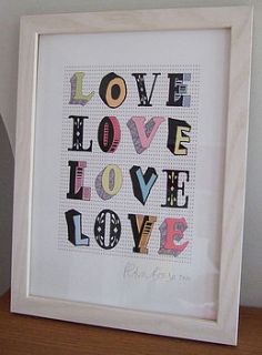 love prints by petra boase