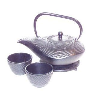 Black Hobnail ~ Tetsubin Tea Set Kitchen & Dining
