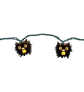 Plow and Hearth Scaredy Cat String Lights, 94 Inches Long Toys & Games