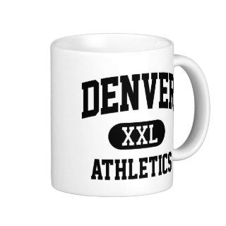 Denver XXL Athletics Vintage Retro College Logo Mugs