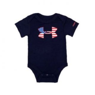 Under Armour Baby Boys American Flag Bodysuit (3/6MOS) Clothing