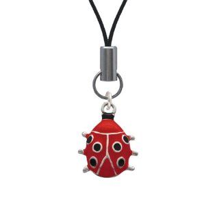 Red Ladybug Cell Phone Charm [Wireless Phone Accessory] Cell Phones & Accessories