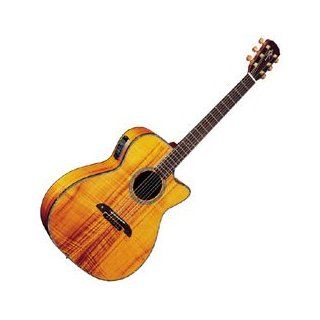 Alvarez Yairi Virtuoso Koa WY1K Cutaway Acoustic Electric Guitar (Natural) Musical Instruments