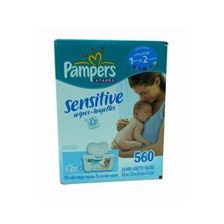 Pampers Stages Sensitive Wipes   560 ct. Health & Personal Care