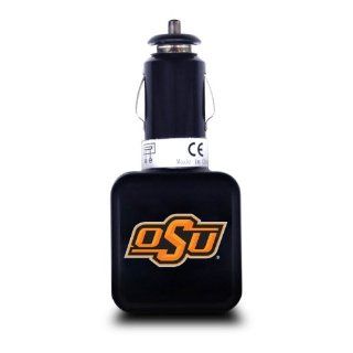 NCAA Oklahoma State Cowboys Dual USB Car Charger with USB Charge/Sync Cable for Apple iPhone, iPod, and iPad Sports & Outdoors