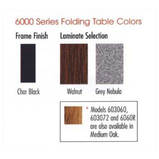 Virco 6000 Series 60 Round Folding Table