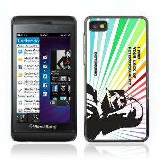ARTCASES CollectionsTM Black Hard Back Case for Blackberry Z10 ( Fabulous Rainbow Vader ) Cell Phones & Accessories