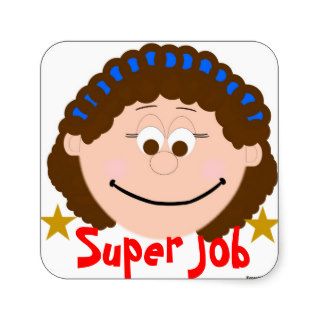 Super Job Sticker