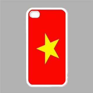 Vietnam Flag White iPhone 5 Case Cell Phones & Accessories