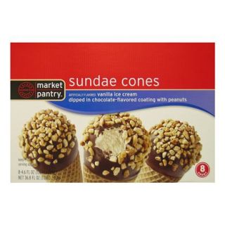 Market Pantry Vanilla Ice Cream Cone 8 pack