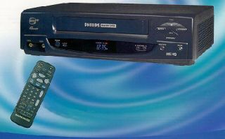 Philips Magnavox VRZ342AT 4 Head VCR with VCR?Plus —