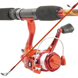 South Bend Worm Gear Fishing Rod and Spinning Reel   Blue