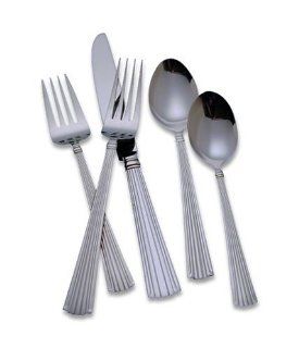 Reed & Barton Everyday Highbridge 45 Piece Stainless Steel Flatware Set, Service for 8 Kitchen & Dining