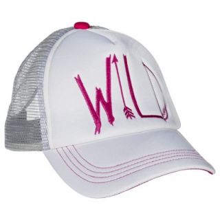 Mad Love® Wild Mesh Baseball Hat   White