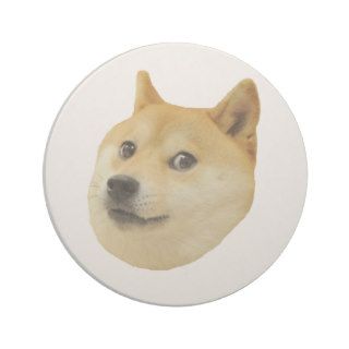 The Face of Doge Drink Coaster