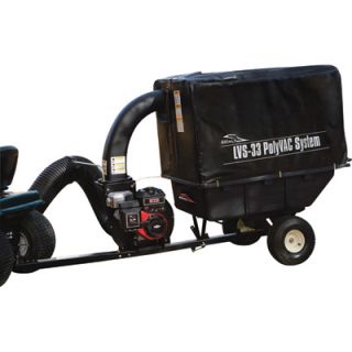 Brinly-Hardy Poly Lawn Vac System — 206cc Briggs & Stratton OHV Engine, 33 Cu. Ft. Capacity, Model# LVS-33BH  Lawn Sweepers   Vacuums