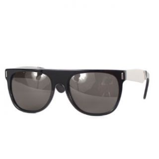 RETROSUPERFUTURE Flat Top 766 Francis Silver Black With Black Zeiss Lenses Clothing