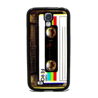 Retro Cassette Tape   Samsung Galaxy S4 Cover, Cell Phone Case   Black Cell Phones & Accessories