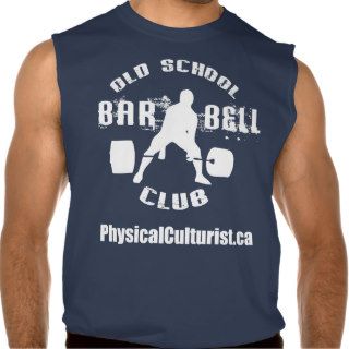 Old School Barbell Club Sumo Deadlift Apparel Sleeveless T shirts