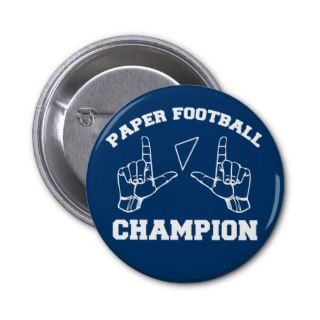 Paper Football Champion Buttons