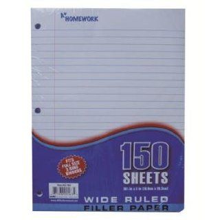 Loose Leaf Filler Paper   150 sh.  Wide Ruled Case Pack 24  Notebook Filler Paper  Electronics