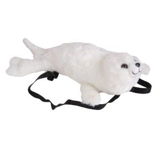 17" Harp Seal Plush Stuffed Animal Backpack Toys & Games