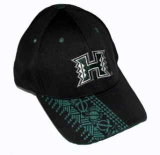 University of Hawaii New Season Warriors Hats, Black Tapa Clothing