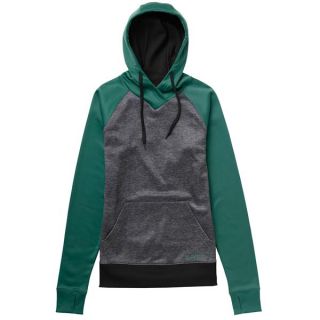 Burton Heron Pullover Hoodie Tidal Bore/True Black Heather   Womens