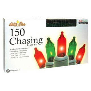 150ct 8 Function Chasing Mini String Lights   Gr