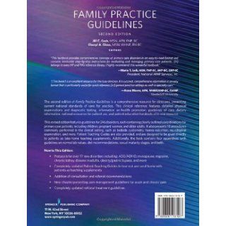 Family Practice Guidelines Second Edition 9780826118127 Medicine & Health Science Books @