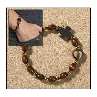 Blessed By Pope Francis One Decade Rosary Bracelet W Crucifix   Our Lady of Guadalupe  Other Products  