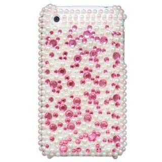 Bfun New Hot Pink Bling Rhinestone Hard Cover Case For Apple iPhone 3G 3GS Cell Phones & Accessories