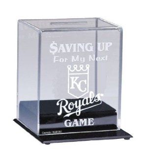MLB Kansas City Royals Team Logo Coin Bank  Sports Fan Home Decor  Sports & Outdoors