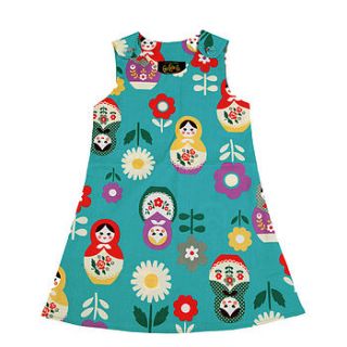 vintage style girls pinafore by get cutie