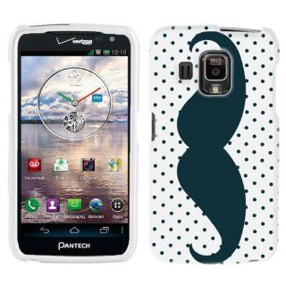 Pantech Perception Mustache with Dots Phone Case Cover Cell Phones & Accessories