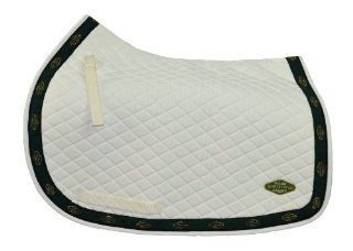 HDR QUILTED ALL PURPOSE SADDLE PAD   WHITE   STD  Horse Saddle Pads  Sports & Outdoors