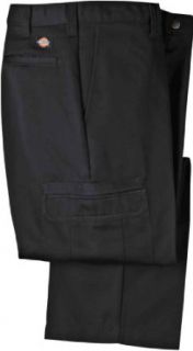 Dickies LP337 Men's Industrial Cotton Cargo Pant Black 36W x 32L at  Mens Clothing store
